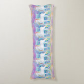 水彩ユニコーン ボディピロー (正面縦)