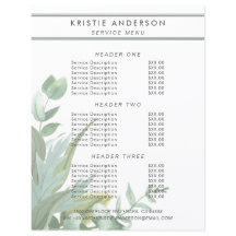 水彩ユーカリの葉の価格とサービス