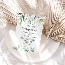 水彩ユーカリグリーン ウエスタ・ボダ 招待状