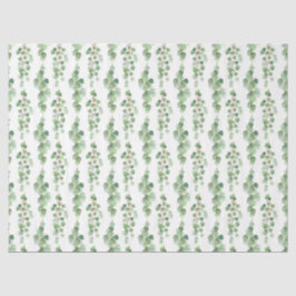 水彩ユーカリ系デザイン5 薄葉紙