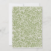 水彩ライオンの招待 招待状 (裏面)