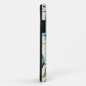 水彩ライトブルーのワイルドフラワー Case-Mate iPhoneケース (裏面/右)