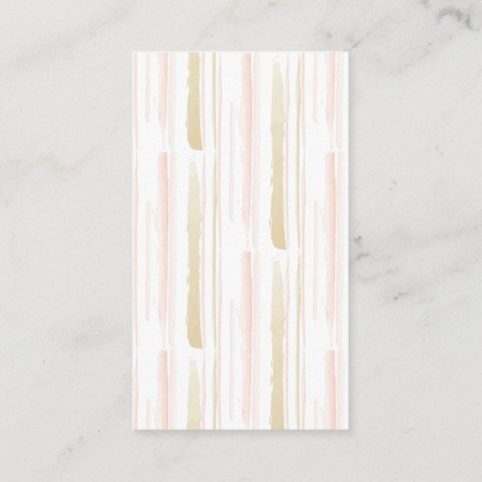 水彩ラインフォレストベビー動物ありがとう エンクロージャーカード (裏面)