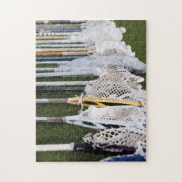 水彩ラクロス棒 ジグソーパズル