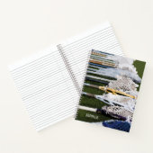 水彩ラクロス棒 ノートブック (内部)