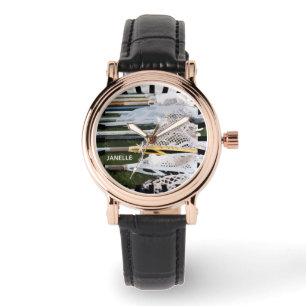 水彩ラクロス 腕時計