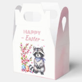 水彩ラクーンイースターエッグ&フラワーズ –  フェイバーボックス (オープン)