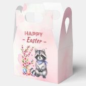 水彩ラクーンイースターエッグ&フラワーズ – フェイバーボックス (オープン)