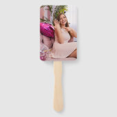 水彩ラスベガスバチェロレッテの旅程の写真 ハンドファン (裏面)