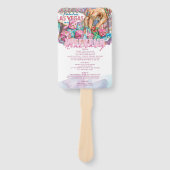 水彩ラスベガスバチェロレッテの旅程の写真 ハンドファン (正面)