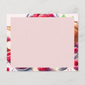 水彩ラズベリーレシピカード (裏面)