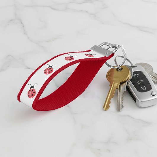 水彩ラディバググログランリボンキーチェーン リストバンドキーホルダー