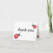 水彩ラディバグサンキューカード サンキューカード (正面)