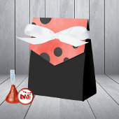 水彩ラディバグパターン(の模様が)ある誕生日治療 フェイバーボックス