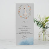 水彩ラビットピーター誕生日メニュー メニュー (スタンド正面)