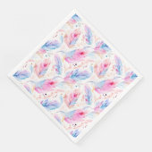 水彩ラベンダーピンクブライトフェザー春 (コーナー)