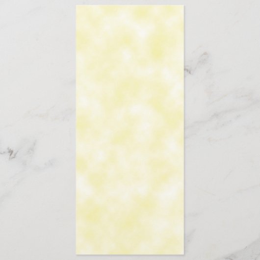 水彩ラベンダーフローライエロー結婚ズメニュー メニュー (裏面)