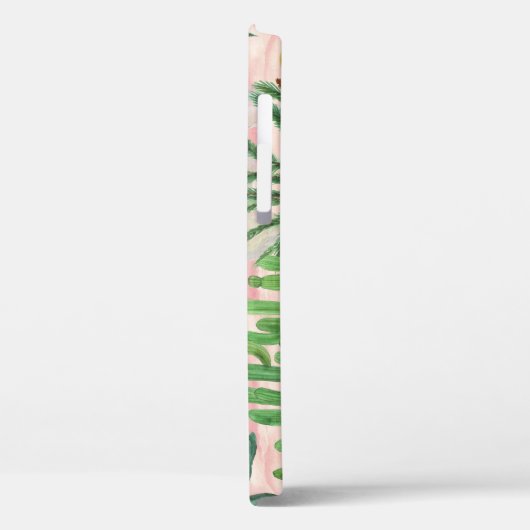 水彩ラマとサボテン模様。 Case-Mate iPhoneケース (裏面 / 左)