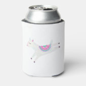 水彩ラマ子供の誕生日パーティー 缶クーラー (缶裏面)