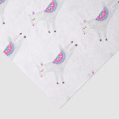 水彩ラマ子供の誕生日パーティー 薄葉紙 (詳細)