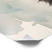 水彩ラマ2号 ポスター (コーナー)