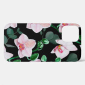 水彩ランの花とユーカリ葉のパ Case-Mate iPhoneケース (裏面 (横))