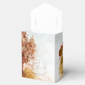 水彩ランドスケープありがとう秋の金ゴールドID786 フェイバーボックス (オープン)