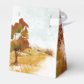 水彩ランドスケープありがとう秋の金ゴールドID786 フェイバーボックス (裏面サイド)