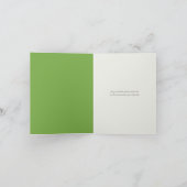 水彩ランドスケープ悔やみや弔慰 サンキューカード (内部)