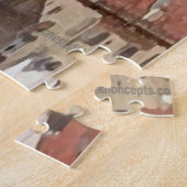 水彩リスボンスカイライン ジグソーパズル (側面)