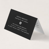 水彩リッププロダクト販売代理店のヒントとトリック 名刺 (裏面)