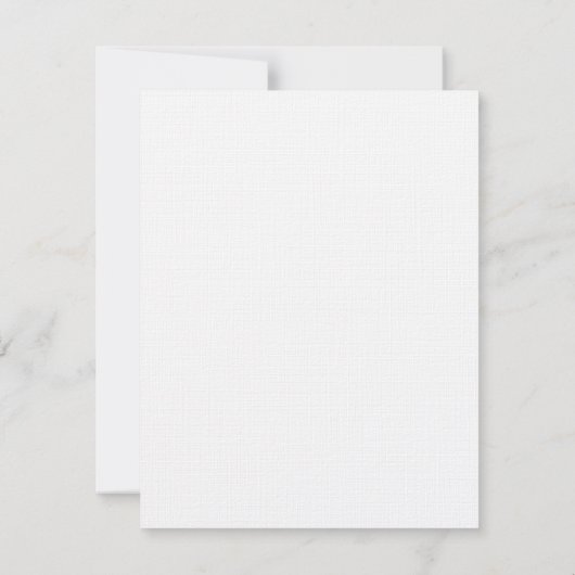 水彩リトルエレファントパーソナライズされた ノートカード (裏面)