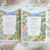 水彩リビエフランスのラ結婚ズ 招待状