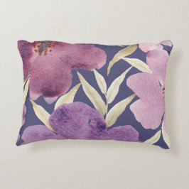 水彩リラス背景 アクセントクッション