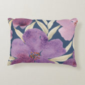 水彩リラス背景 アクセントクッション (裏面)