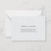 水彩リースの赤ちゃんシャワーが本を持ってくる ノートカード (正面)