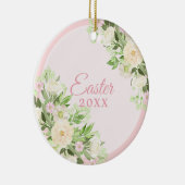 水彩リースイースター セラミックオーナメント (右)
