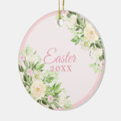 水彩リースイースター セラミックオーナメント (左)
