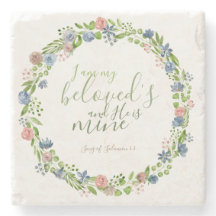 水彩リースカスタム感動的引用文