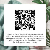 水彩リースクリスマスステッカー ラウンドシール