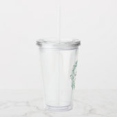 水彩リースファミリー懇親会BBQピクニック アクリルタンブラー (右)