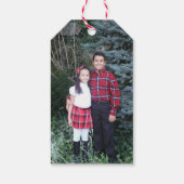 水彩リース収集 ギフトタグ (裏面)