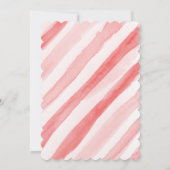 水彩リース収集 招待状 (裏面)