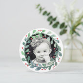 水彩リース | クリスマス (スタンド正面)