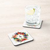 水彩リース コースター (右側)