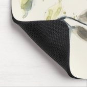 水彩リーフ分岐 マウスパッド (コーナー)