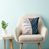 水彩リーフ、抽象芸術自然プリント。 クッション (椅子)