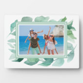 水彩リーフTabletopフォトイーゼル フォトプラーク (正面)