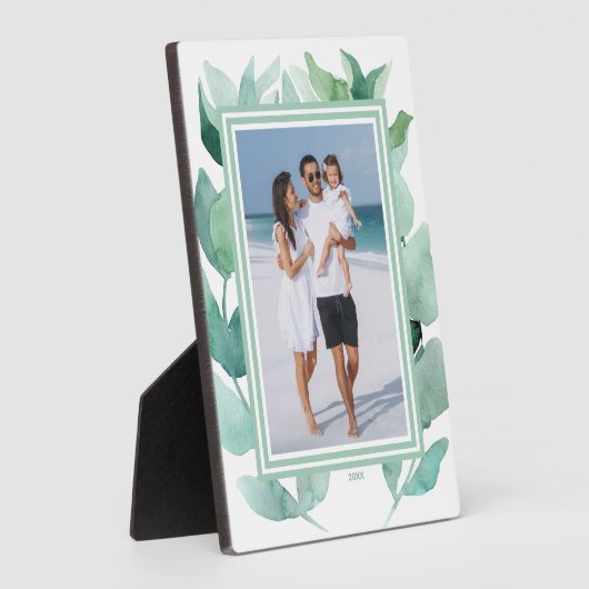 水彩リーフTabletopフォトイーゼル フォトプラーク (側面)