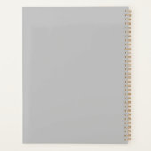 水彩ルーズフローラカラフル プランナー手帳 (裏面)